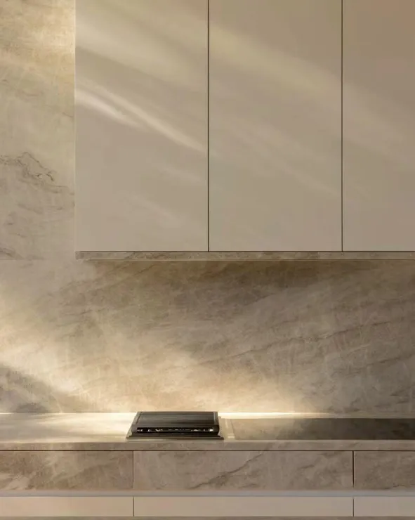 Taj Mahal Quartzite — Design reference · Catalogue p. 1