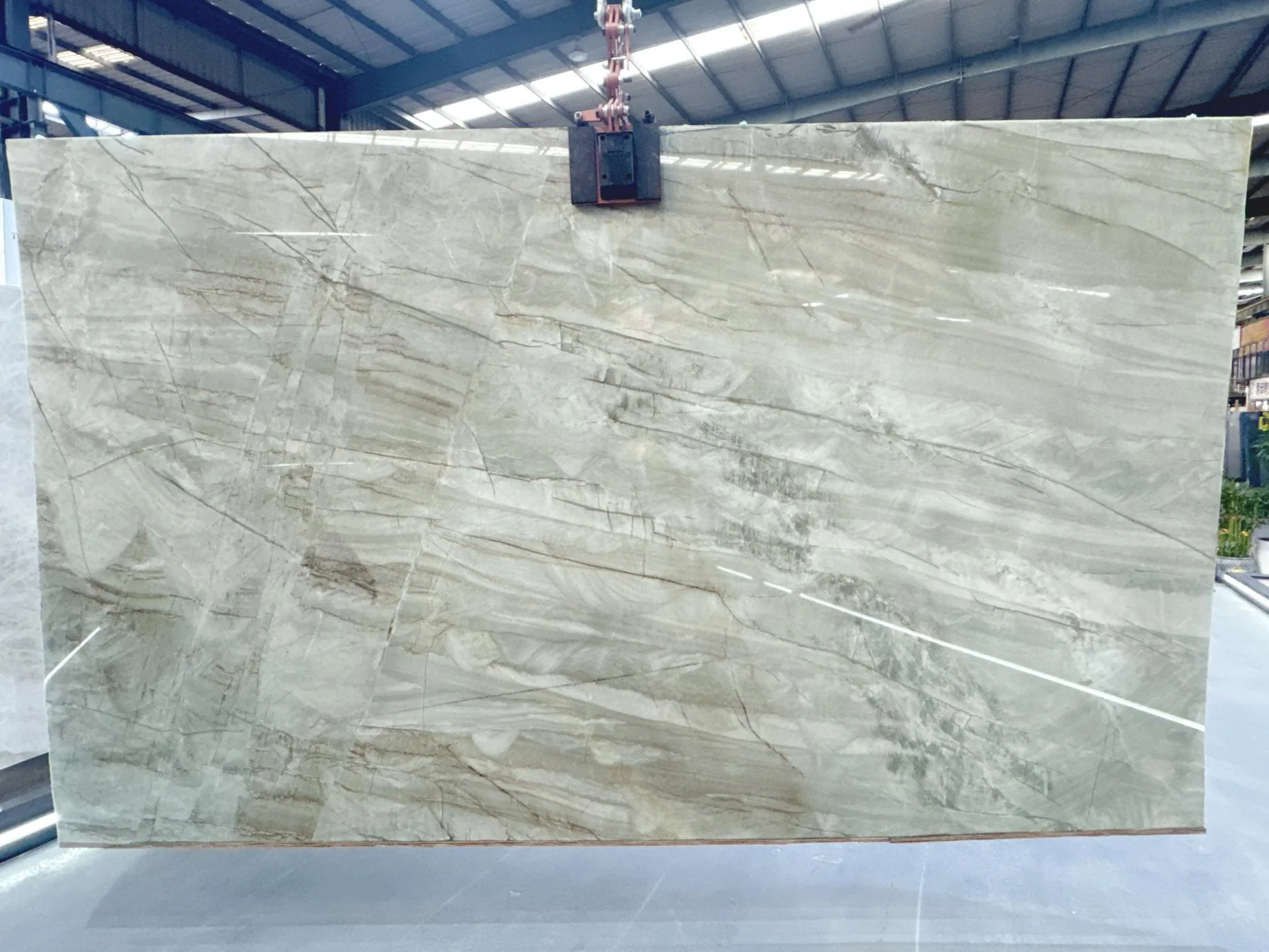 Emerald Green Quartzite full slab photograph