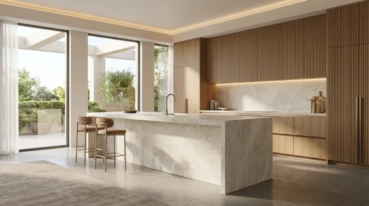 Taj Mahal Quartzite — Design reference