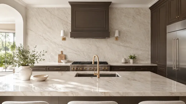 Taj Mahal Quartzite — Design reference